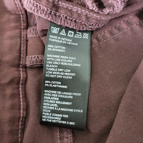 BDG Jeans Womens 29 Maroon‎ Denim Low Rise Jegging Zip Ankle W28 x L27.5 - Picture 10 of 16